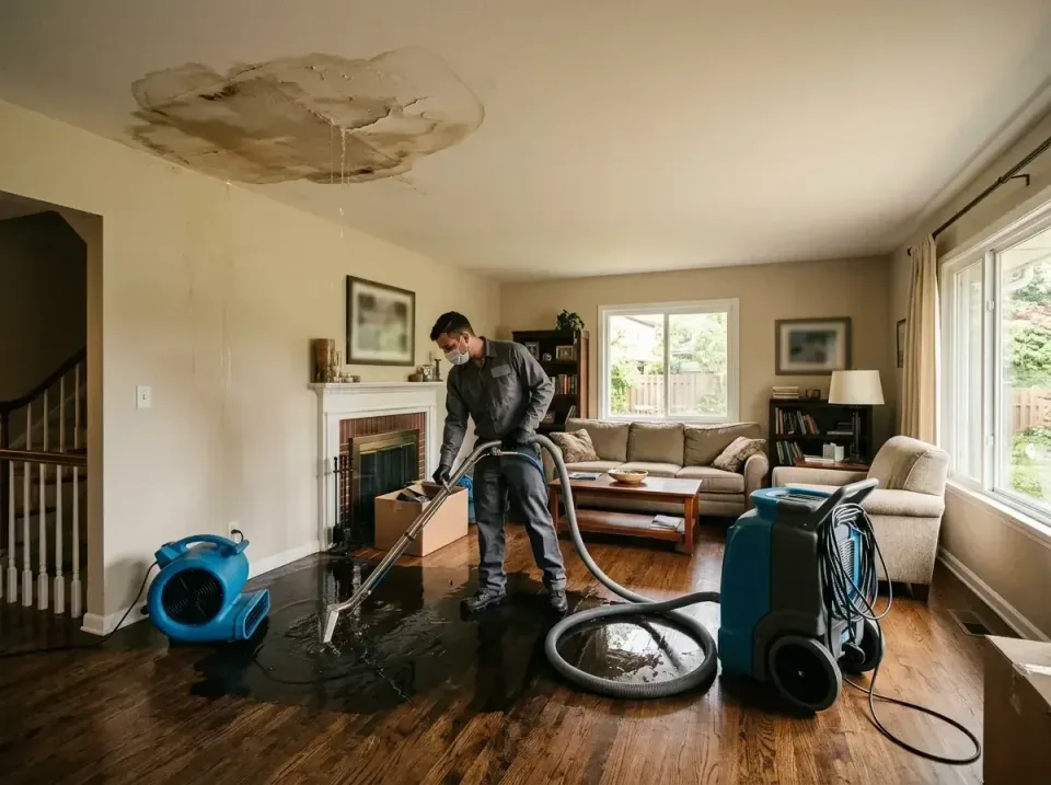 attic-pipe-burst-ceiling-drip-008 — frequently asked questions, Water Damage Restoration & Carpet Care in Burlington, VT